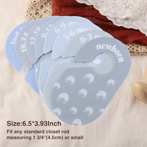 WSICSE 8 Pack Baby Closet Dividers - Image 2