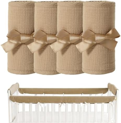 Rail Cover - Breathable Cotton Teething Guard - Image 6
