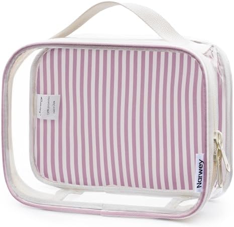 Narwey TSA Approved Clear Toiletry Bag by Narwey