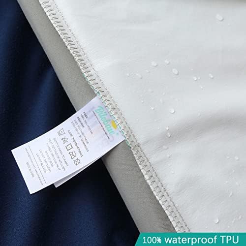2 Pack Bassinet Sheets Fitted Waterproof - Image 2