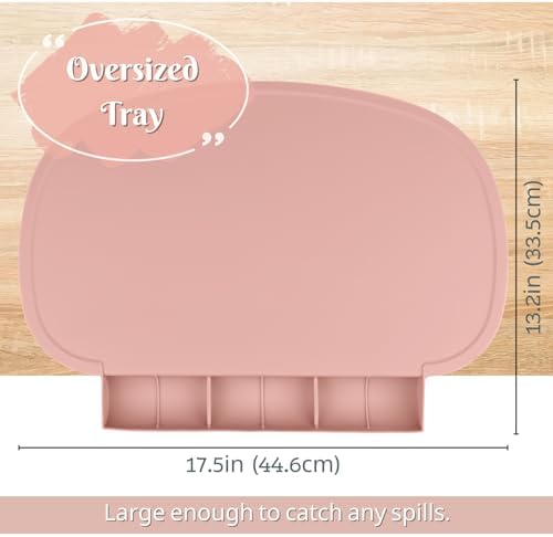 Silicone Placemat with Food Catching Pockets - Image 6