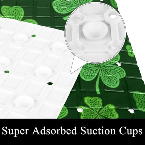 Bath Tub Shower Mat, Washable Bathtub Floor Mats, Suction Cups and Drain Holes - Image 3