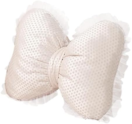 Fenteer Cute Bow Cushion, Soft Bowknot Decorative Throw Pillow, Comfortable - Image 7