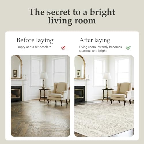 Double Layers 8x10 Area Rugs for Living Room, Dining Room - Image 7