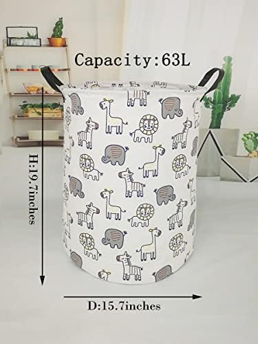 MAIZMZ Kids Hamper Baby Storage Bins Gift Toy Box Organizer Nursery Waterproof - Image 2