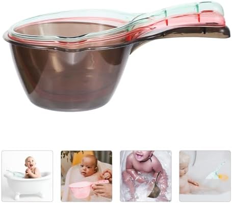 Luxshiny 3pcs Thickened Plastic Water Ladles Household Bathing Spoons - Image 7