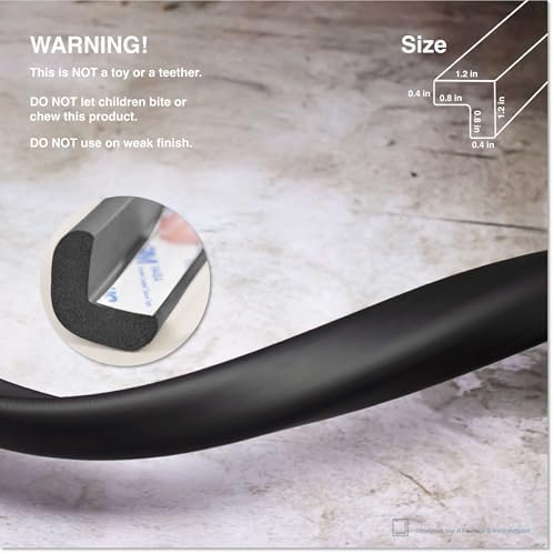 Roving Cove Furniture Edge Protector, Desk Edge Cover, Large 12ft Edge Only - Image 6