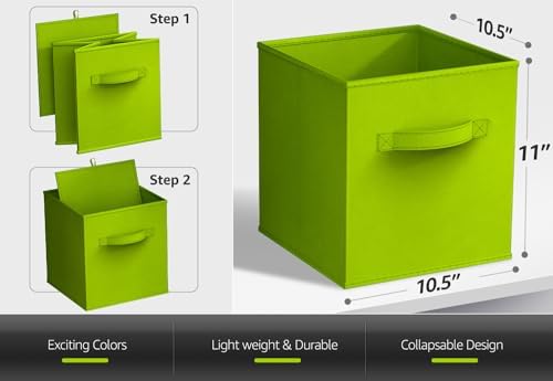 Sorbus Fabric Storage Cubes - Image 3
