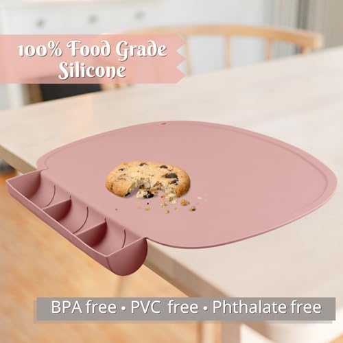 Silicone Placemat with Food Catching Pockets - Image 3