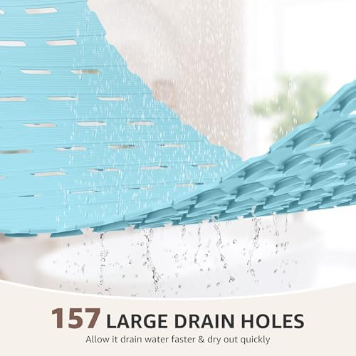 OTHWAY Shower Mat Non Slip, 36.6" x 16.9" Non Slip Soft Bath Mat - Image 4