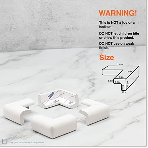 Roving Cove Baby Proof Corner Protector, 8 Small Corners - Image 6