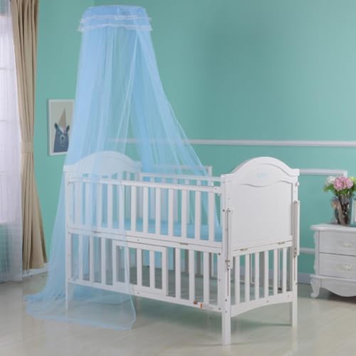 haozaikeji Baby Crib Mosquito Net Breathable Crib Canopy Netting Baby Bed Cot by Unknown