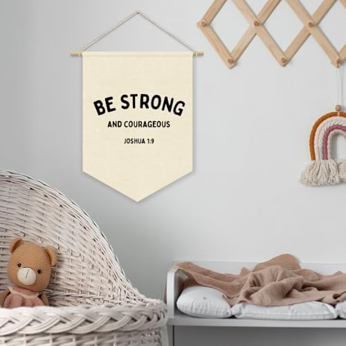 Bible Verse Pennant Flag for Nursery Classroom Decor - Image 6