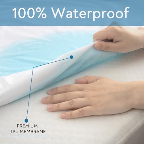 Sleeper Sofa Full Terry Mattress Protector Waterproof - Image 4