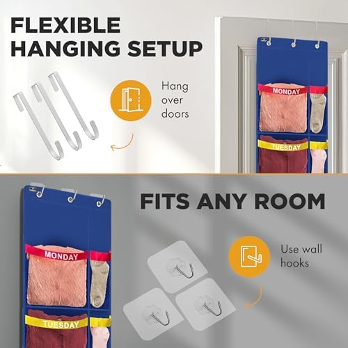 Handy Laundry Weekly Clothes Organizer - Image 3