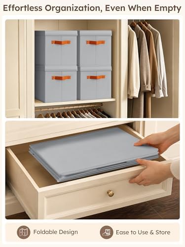 Homsorout Storage Bins with Lids - Image 5