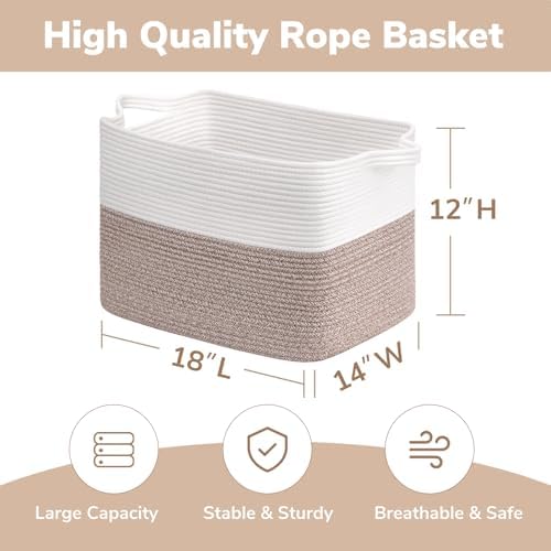 Goodpick 50L Large Woven Storage Basket - Image 3