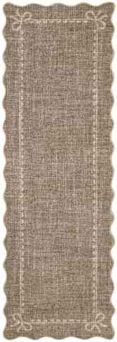 GarveeHome Scalloped Hallway Runner Rug 2x6 Non Slip Bedroom Rugs - Image 5