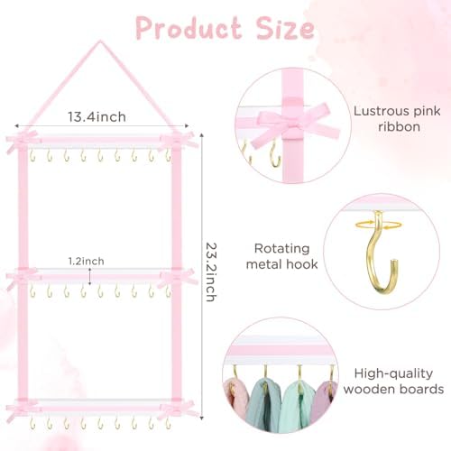 POVETIRE Headband Holder Head Bands Organizer - Image 3