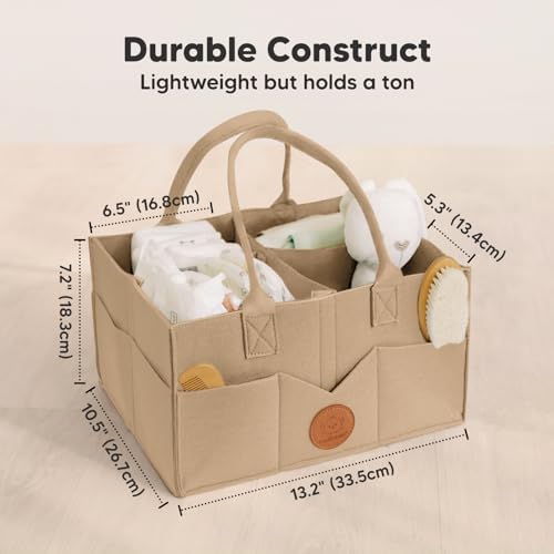 KeaBabies Baby Diaper Caddy Organizer - Image 3