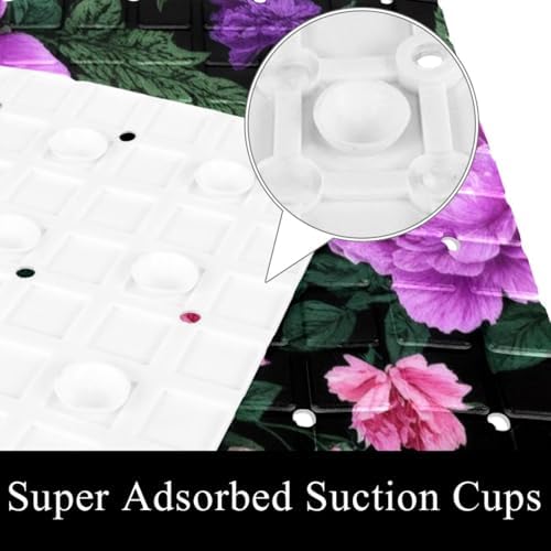 Non Slip Shower Mat Bathtub Mat 15.1x26.8 Inch, Quick Dry Bath Mat - Image 3