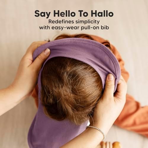 KeaBabies 8-Pack Bibs for Baby Girls, Pullover Baby Bibs - Image 4