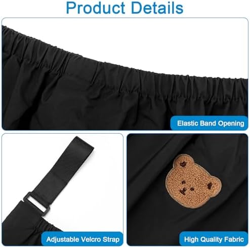 Accmor Universal Stroller Organizer, Large Storage Stroller Bag - Image 4