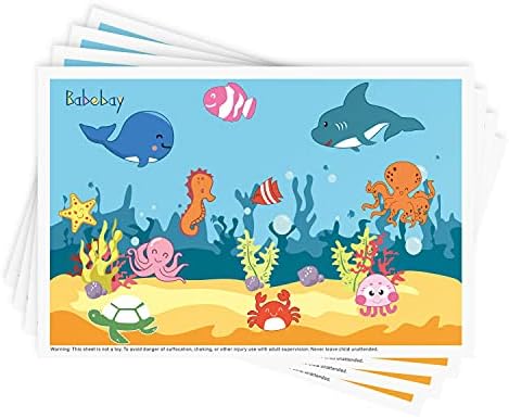 Babebay Disposable Stick-On Placemats by Babebay