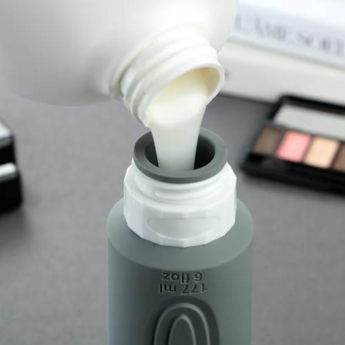 Mrsdry Travel Bottles for Toiletries, Large 6oz Oversize Containers, BPA Free - Image 4