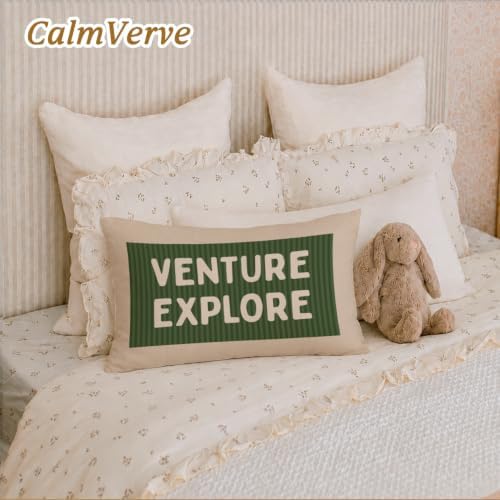 Boys Room Decor Adventure Venture Explore 12x20 Pillow Cover - Image 6