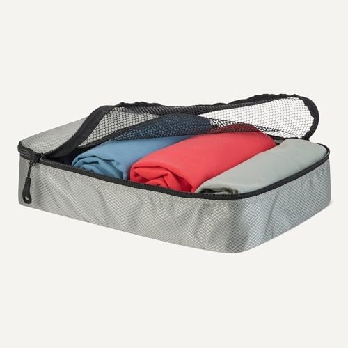 Amazon Essentials 4-Piece Packing Cubes Travel Accessories Set, Space-Saving - Image 3