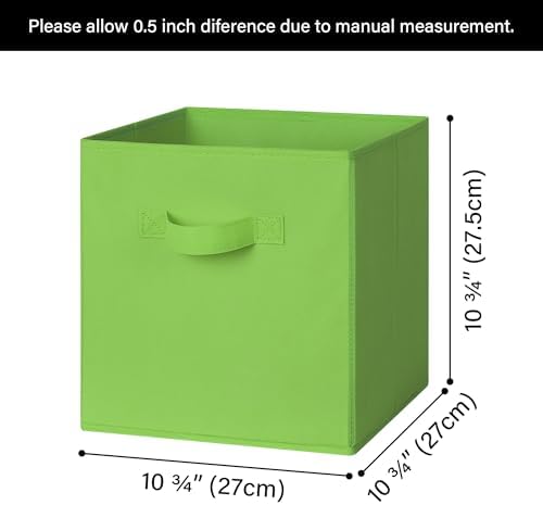 GRANNY SAYS 11 Inch Cube Storage Bins, Cube Organizers - Image 2