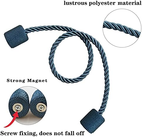 Magnetic Curtain Tiebacks Holdbacks Decorative Tie Backs - Image 3
