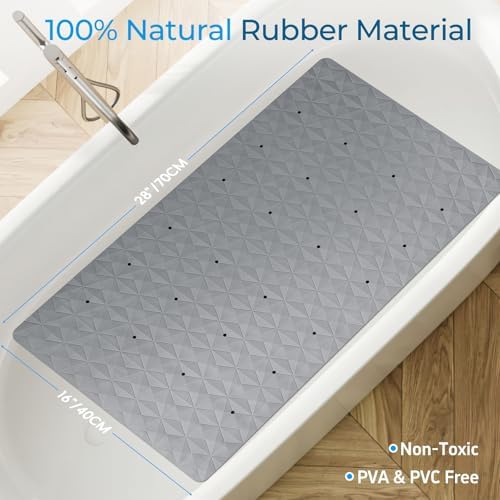 Non Slip Bathtub Mat for Bath Tub Shower - Image 6