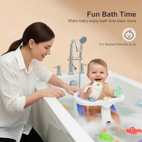 Baby Bath Seat, Bath Seats for Babies Sitting Up - Image 2
