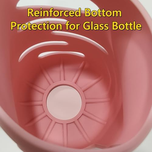 3 Pack Silicone Sleeves for Dr.Brown's Wide Neck 9 OZ Glass Bottles - Image 7