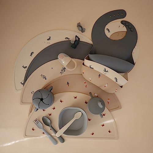 mushie Silicone Placemat for Kids | BPA-Free Non-Slip Design - Image 6