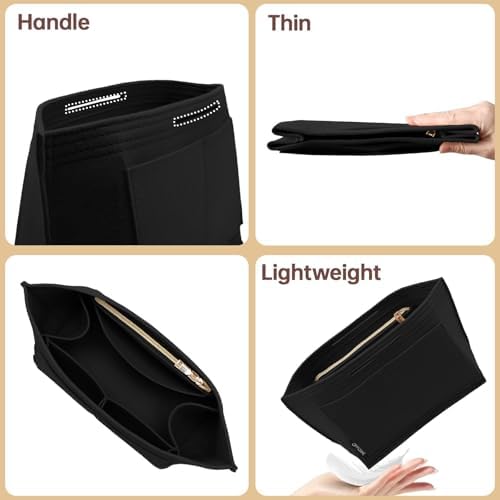 OPPOSHE Purse Organizer Insert for Longchamp Le Pliage, Premium Felt Long Champ - Image 6