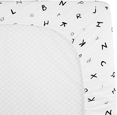 American Baby Company Cotton Fitted Crib Sheet 52x28" - Image 4