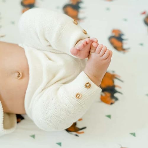 Little Unicorn Premium Crib Sheet | Breathable & Super-Soft Muslin Fabric - Image 6