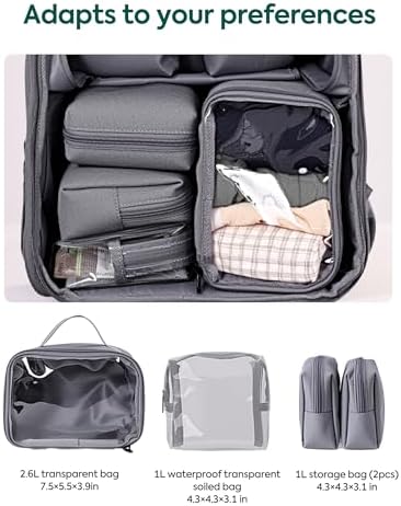 Babelio Grid Wizard Diaper Bag Backpack - Image 4