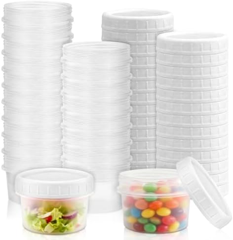 24 Pack 4 oz Food Storage Jars by GothaBach