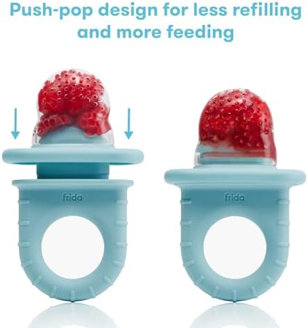 Frida Baby Push Pop Feeder, Baby Fruit Feeder - Image 4