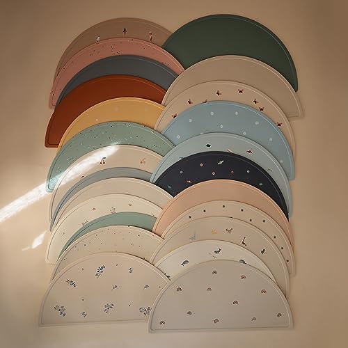 mushie Silicone Placemat for Kids | BPA-Free Non-Slip Design - Image 2