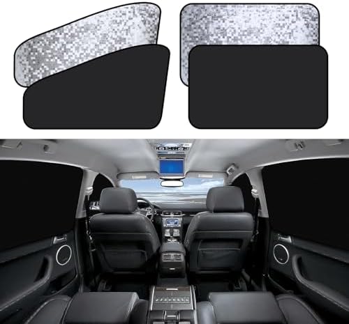 ZATOOTO Magnetic Side Window Sun Shade, Car Window Covers, Heat Reflective by ZATOOTO