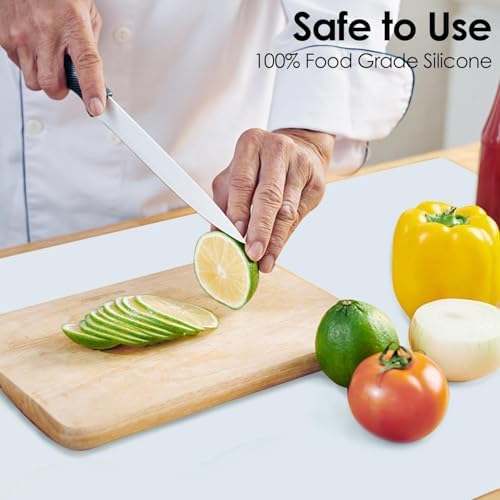 Extra Large Silicone Mat, Food-Grade Flexible Silicone Table Mats - Image 4