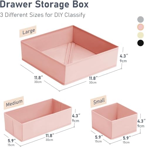 DIMJ Drawer Organizer Clothes 15 Pack - Image 3
