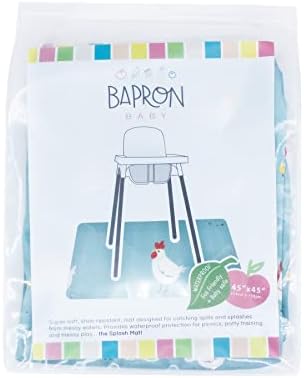 BapronBaby Little Chickies Waterproof Splash Mat Catch All Floor Cover - Image 6