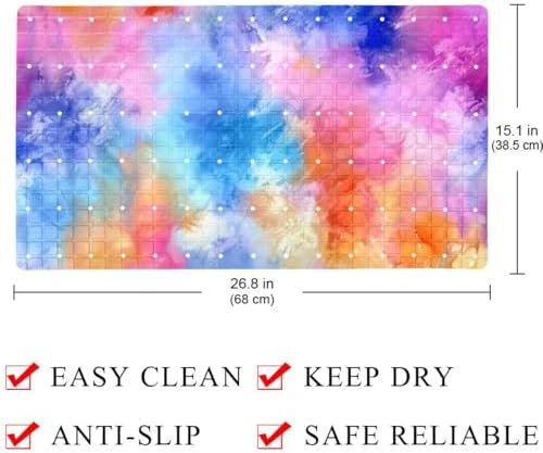 Baby Bath Mat Non Slip 26.8"x15.1" Bathtub Mat - Image 4