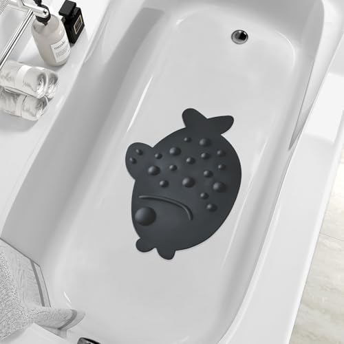 Non-Slip Bathtub Mat ZHICHENG Soft Rubber Bathroom Bathmat by Unknown